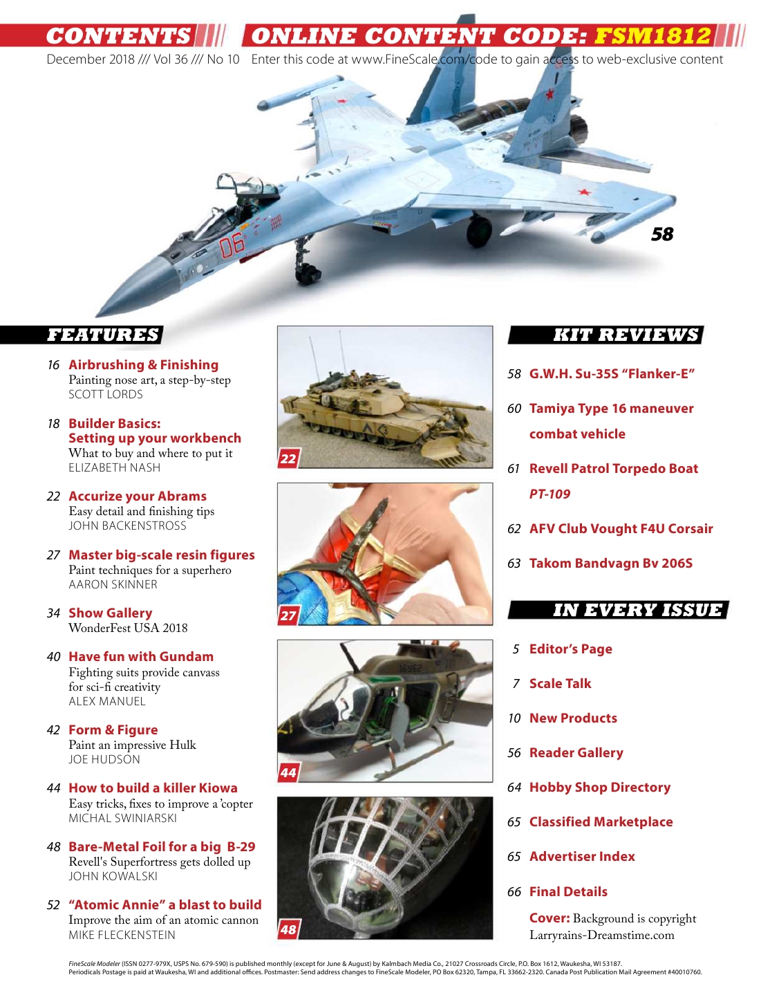 FineScale Modeler 2018-12 (Vol36-10)